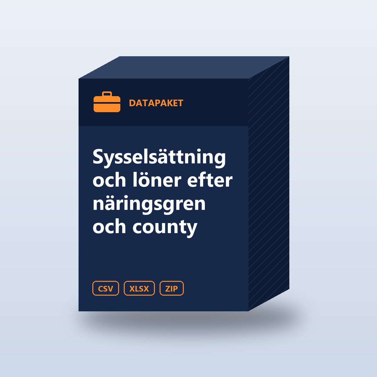 Sysselsättning och löner efter näringsgren och county